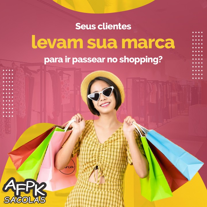 Seus clientes levam sua marca para ir passear no shopping?