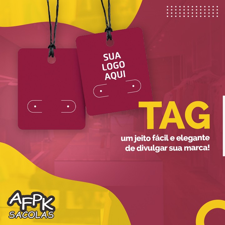 TAG, um jeito fácil e elegante de divulgar sua marca!