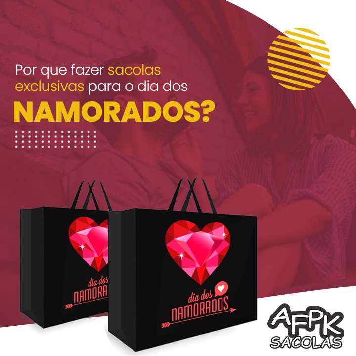 Por que fazer sacolas alusivas ao Dia dos Namorados?