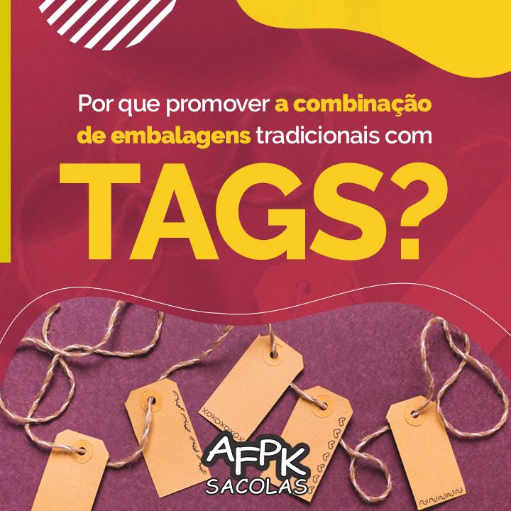 Por que promover a combinação de embalagens tradicionais com tags?